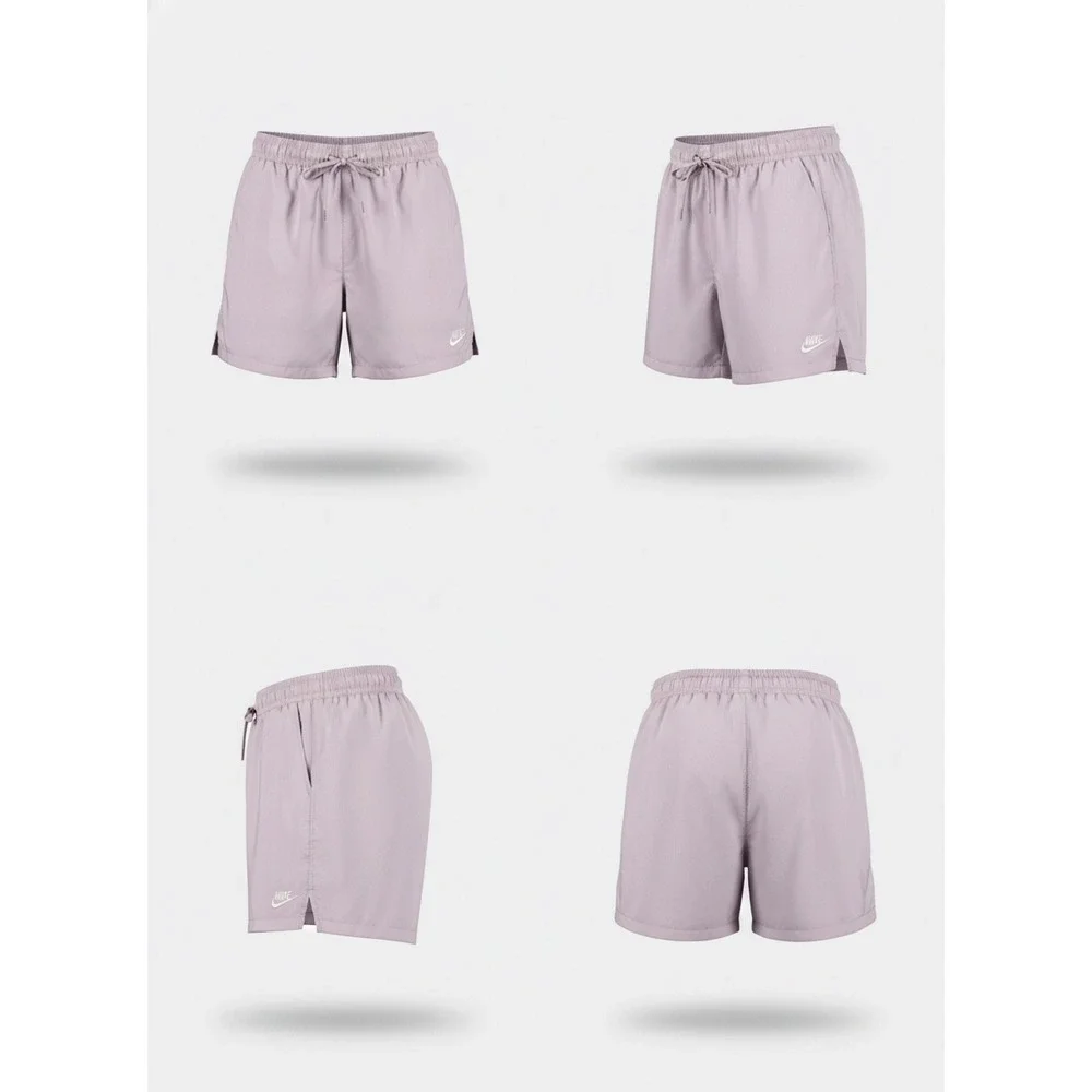 Nike Sportswear Essential Woven Shorts Lavender Purple Mens Small CJ1682-530
